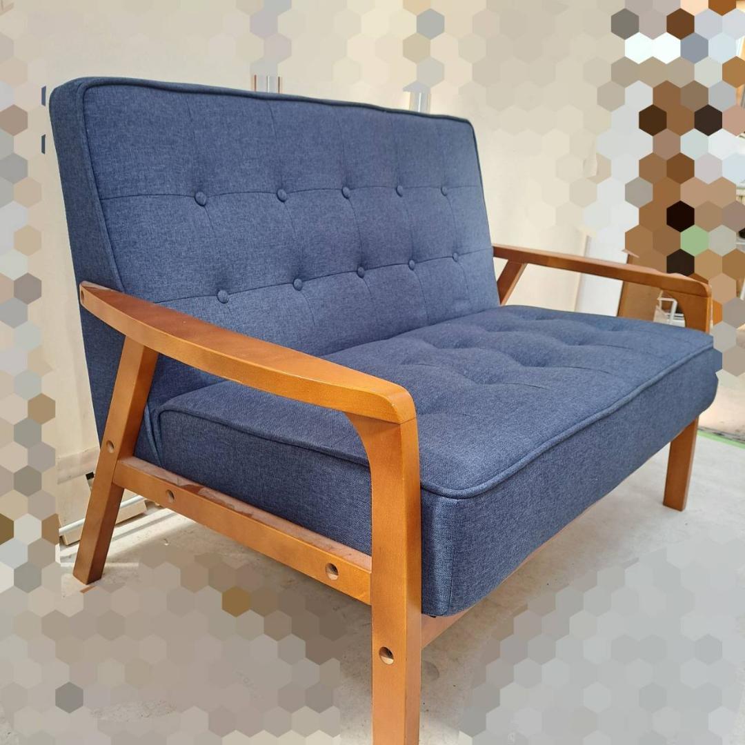 【福岡市近郊限定】ニトリ　2人掛けコンパクトソファー【配送料込み】