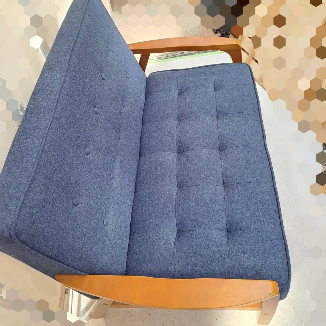 【福岡市近郊限定】ニトリ　2人掛けコンパクトソファー【配送料込み】