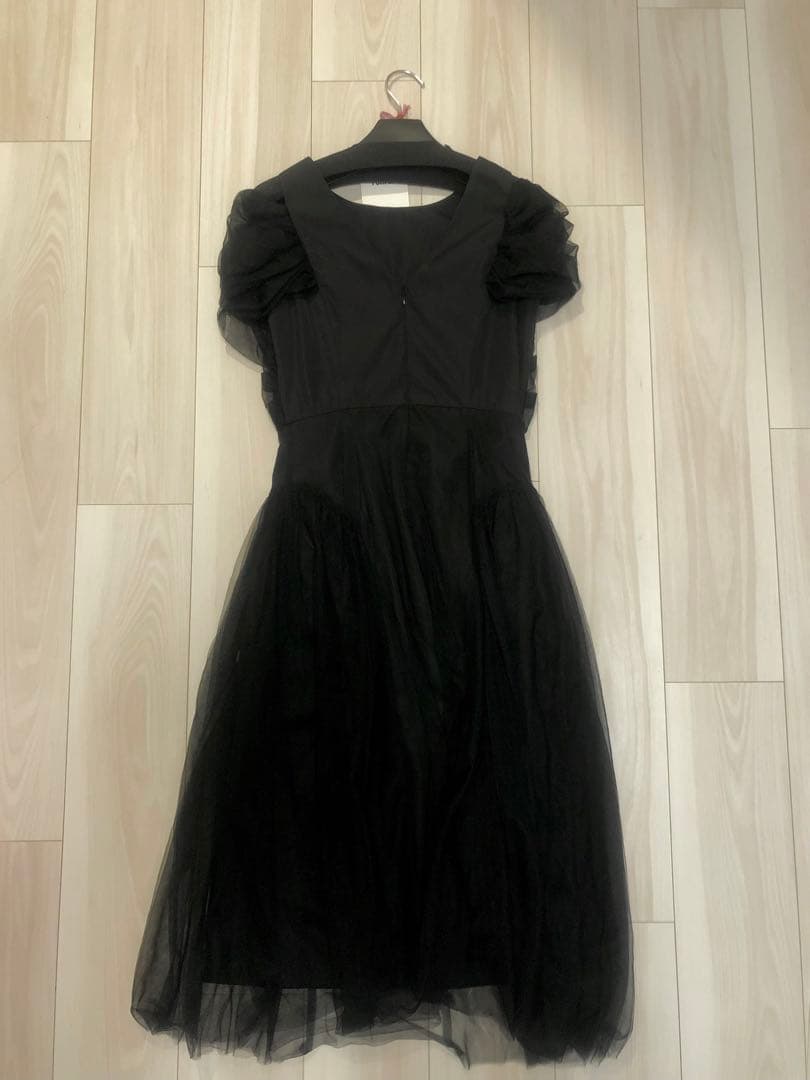 【未使用】FURFUR. ファーファー　黒　チュールドレス