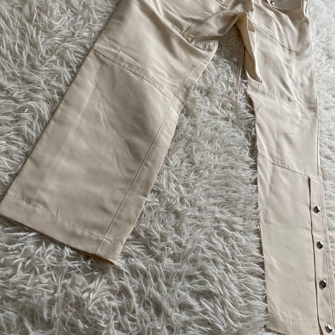 S美品　indepict ラウンジパンツ　ライトグレー　L サルエル