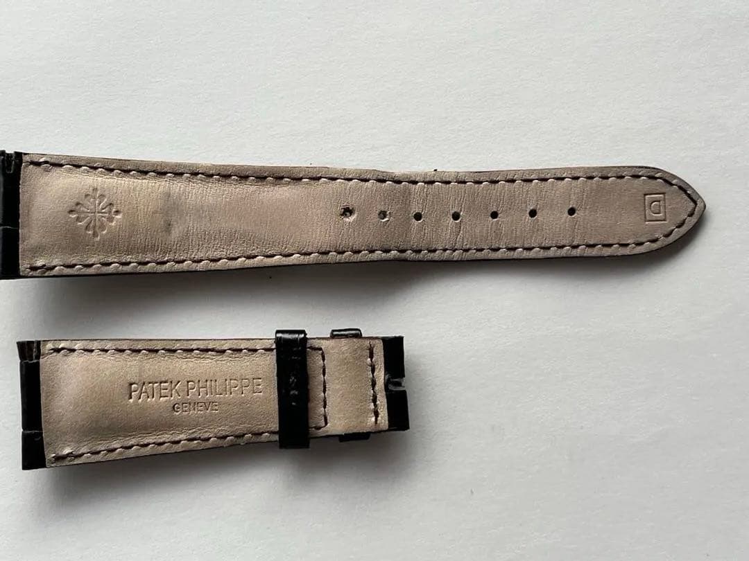 PATEK PHILIPPE [中古]濃ブラウン　クロコ革ベルト