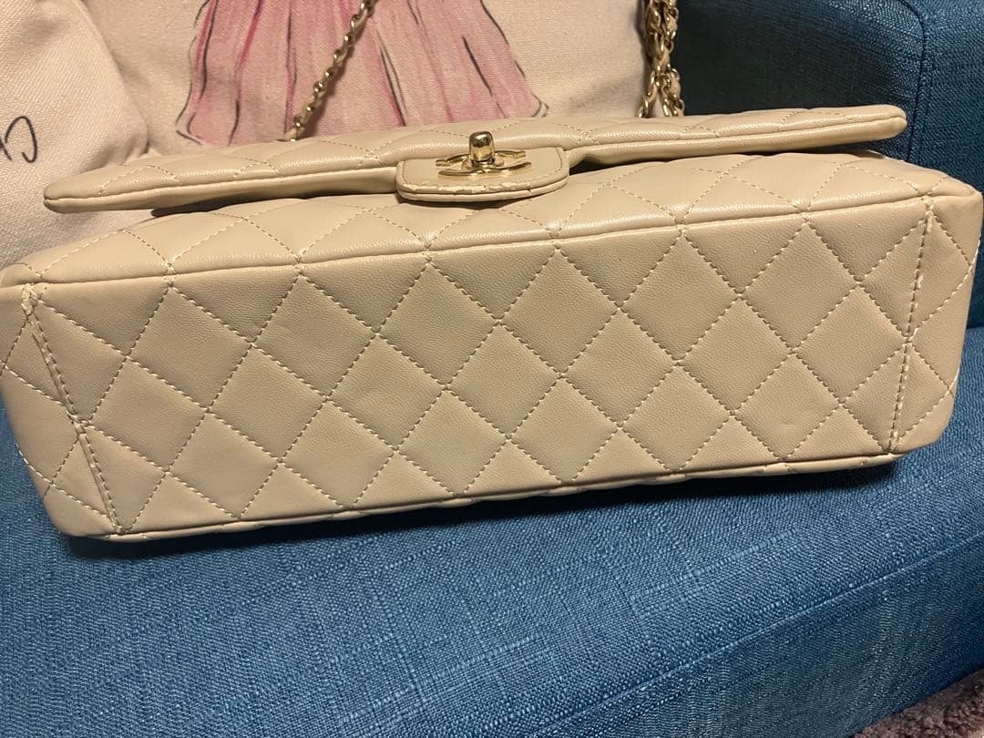 CHANEL デカ　マトラッセ　30cm ゴールド　ショルダー　ノベルティ