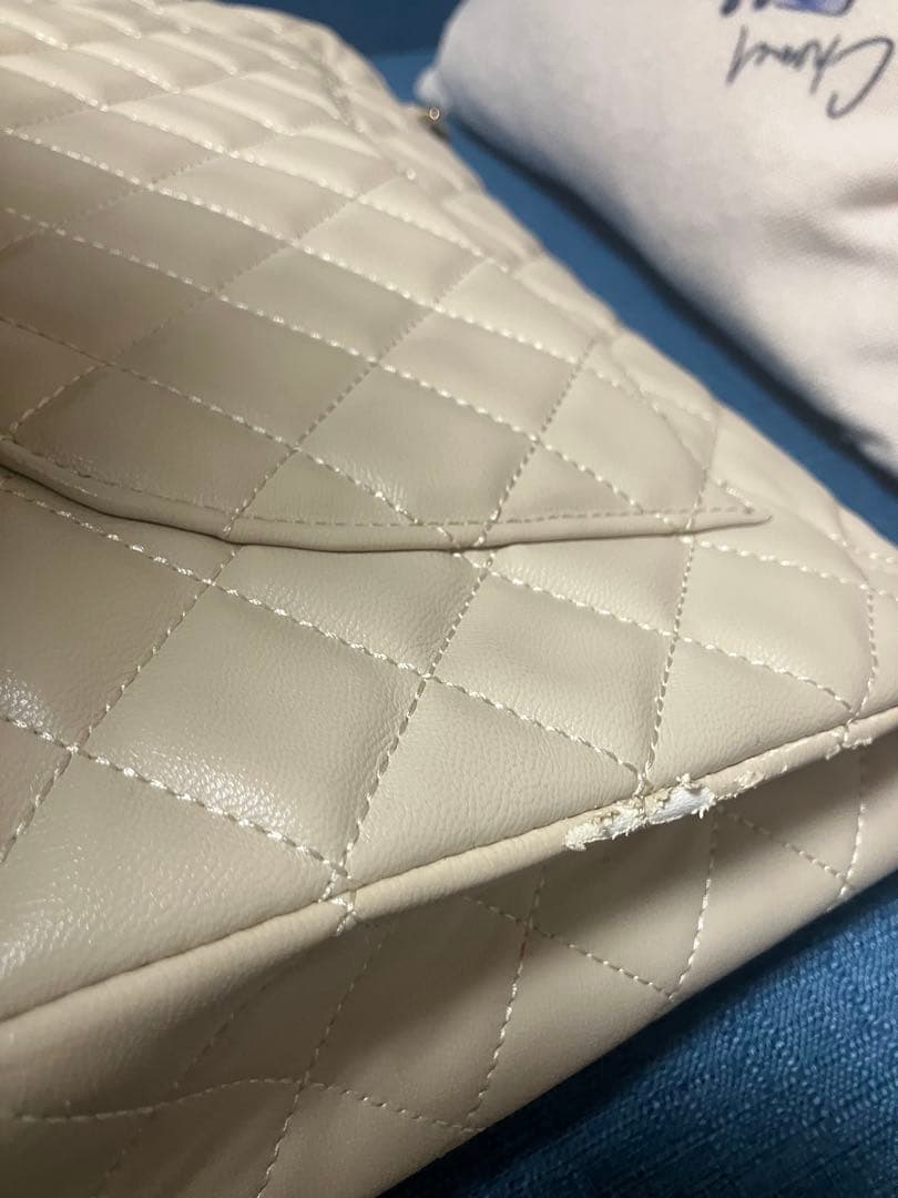 CHANEL デカ　マトラッセ　30cm ゴールド　ショルダー　ノベルティ