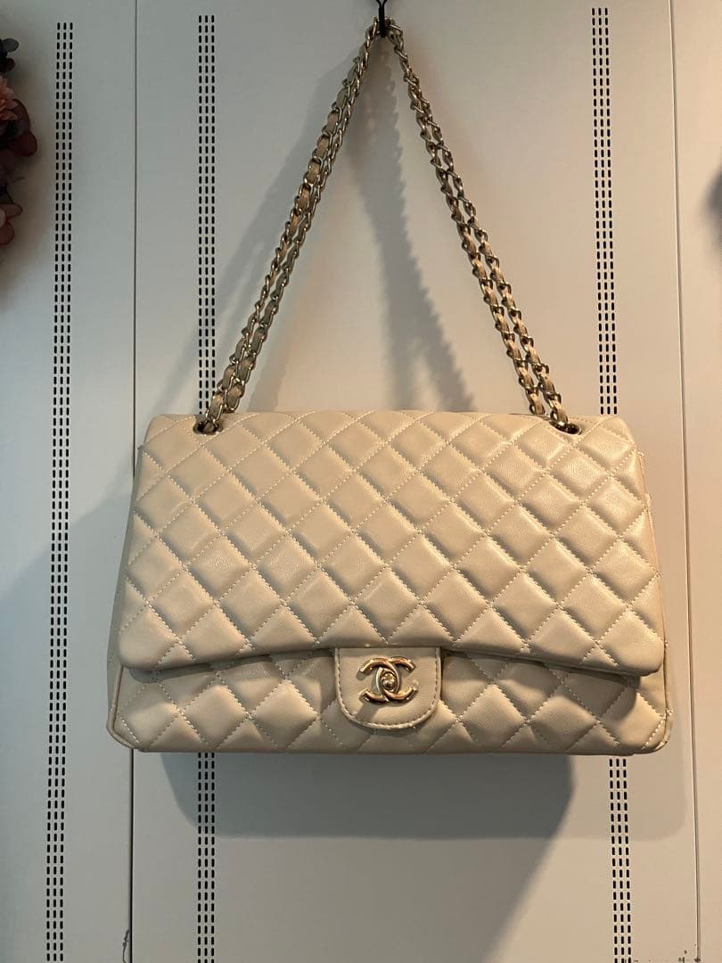 CHANEL デカ　マトラッセ　30cm ゴールド　ショルダー　ノベルティ
