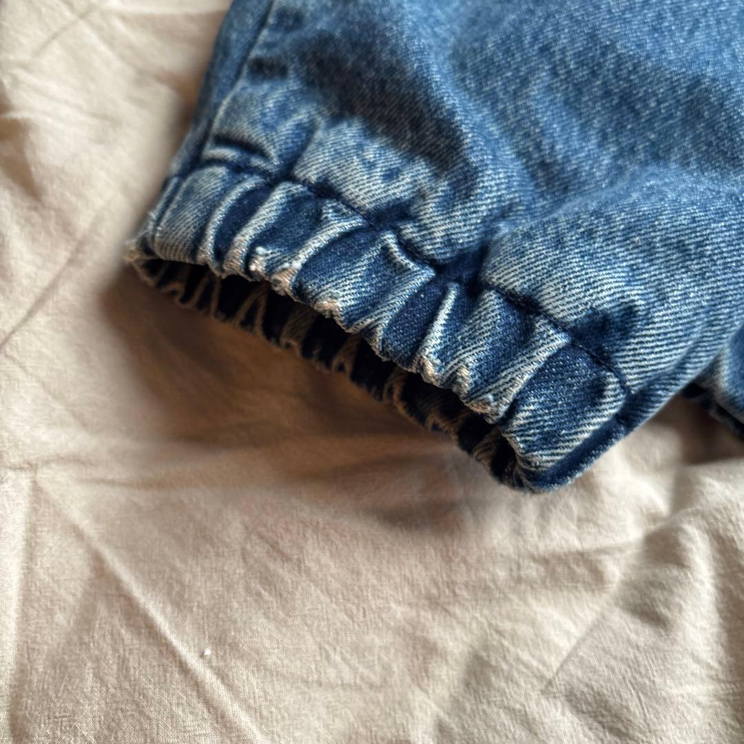 【90s】Ralph Lauren デニム スウィングトップ 裏地 フリース