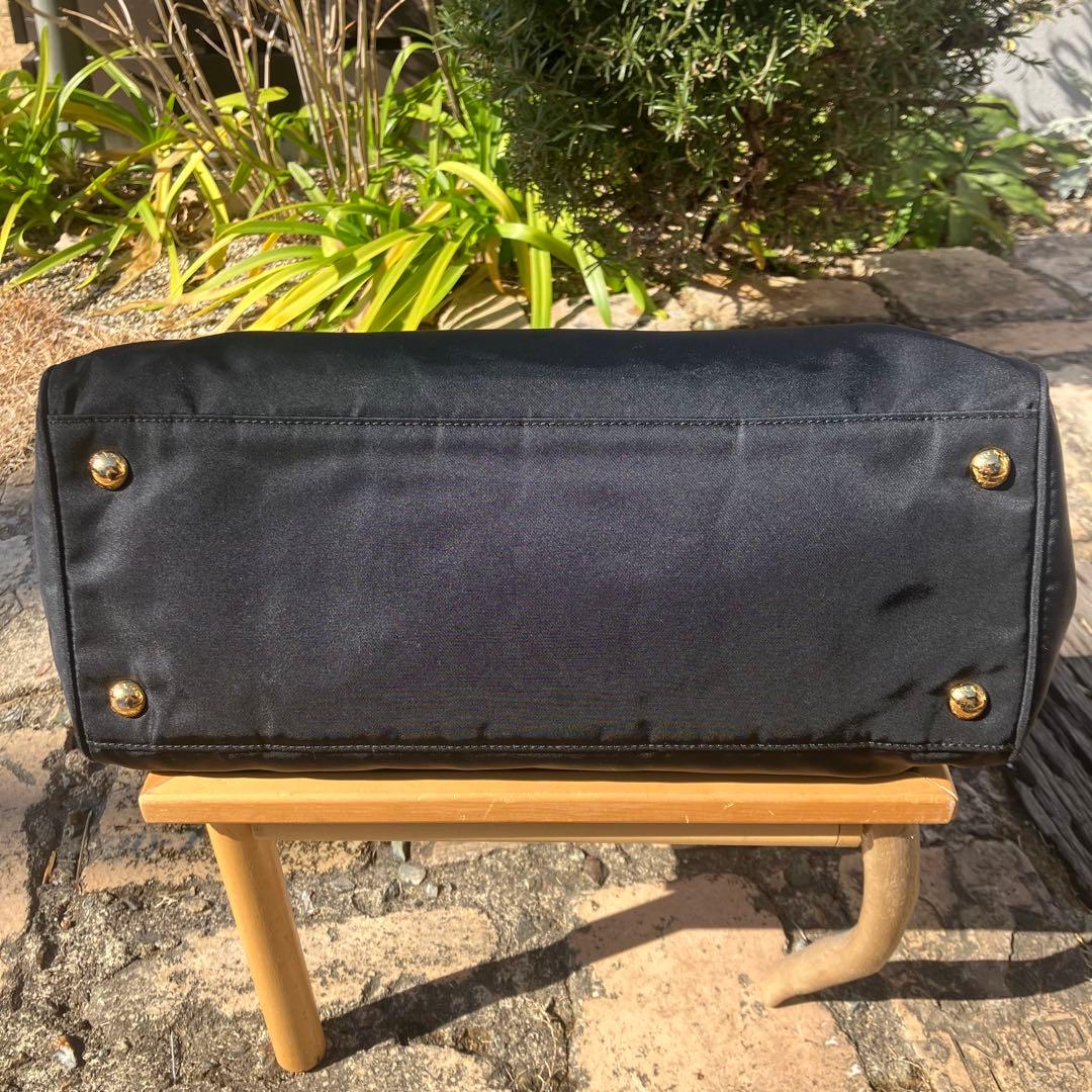 ✨極美品✨PRADA プラダ ナイロン ギャザー ショルダーバッグ 7-39