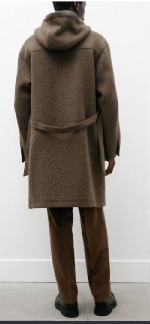 ジャケット・アウター AURALEE ALPACA WOOL MELTON HOODED COAT