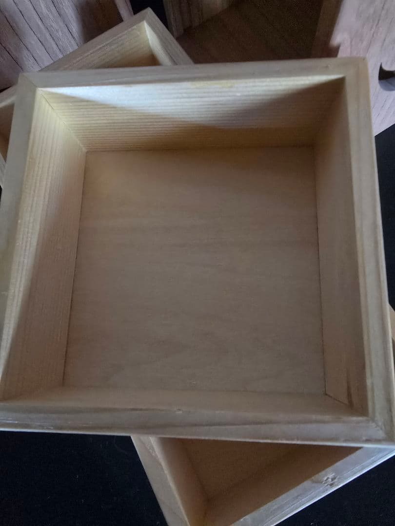 阿波民芸白木遊山箱