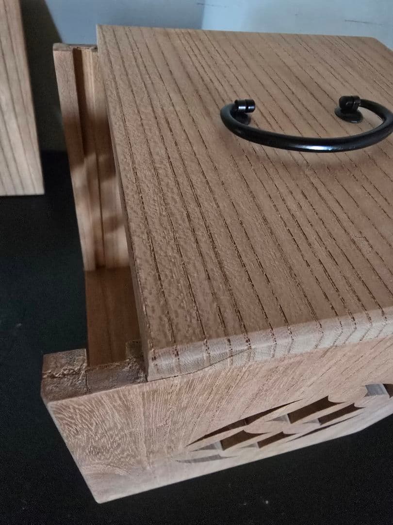 阿波民芸白木遊山箱