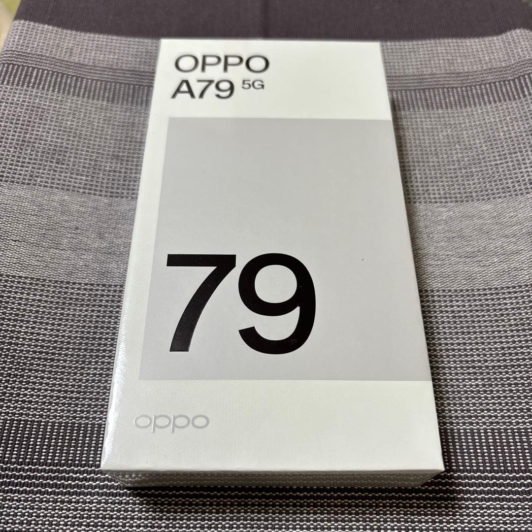 【新品未開封】 OPPO A79 本体 ミステリーブラック