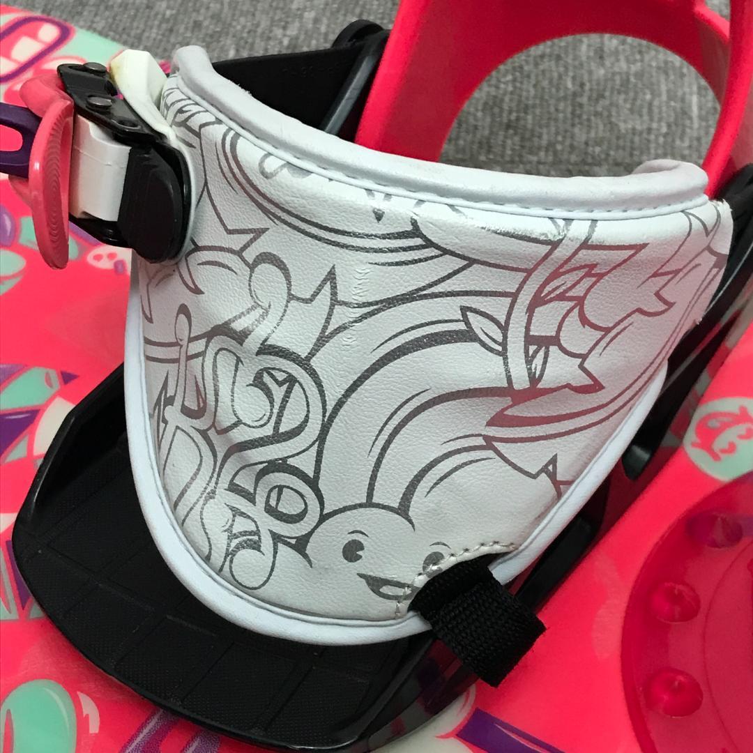 3点セット■美品■子供用■WAX済■K2 ボード ビンディング ブーツ 女の子