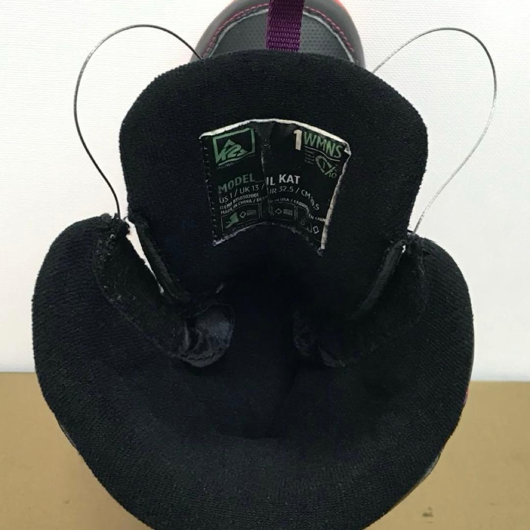 3点セット■美品■子供用■WAX済■K2 ボード ビンディング ブーツ 女の子