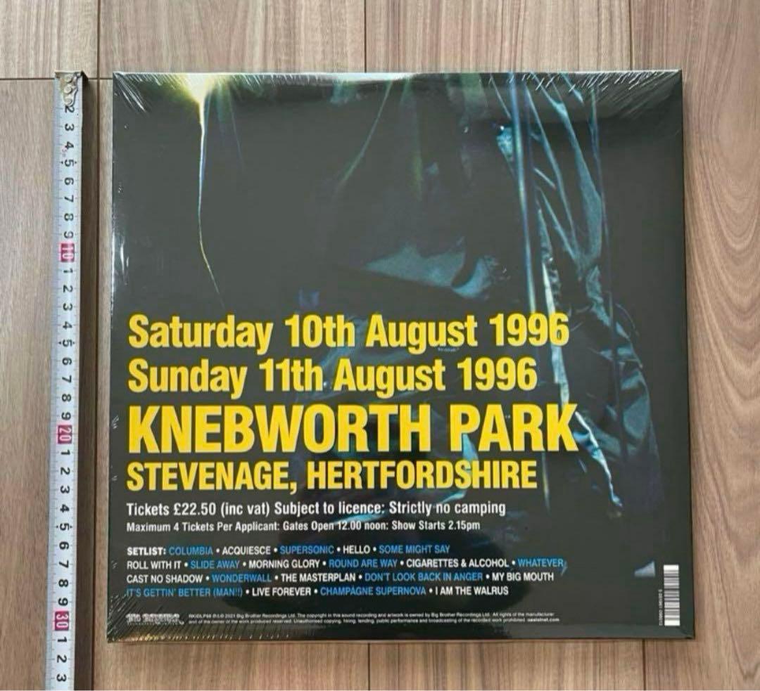 oasis レコード　Knebworth 1996 未開封