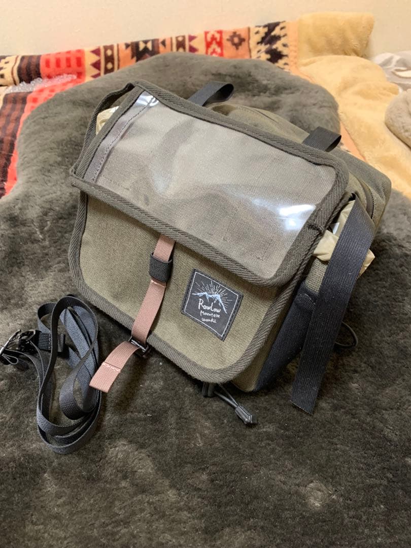 アクセサリー Raw Low Mountain Works Front Bag