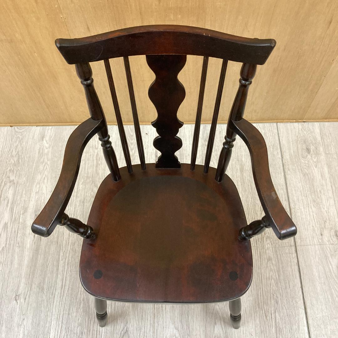 はなさん様　北海道民芸家具　 樺ウィンザーチェア アームチェア 　椅子　B