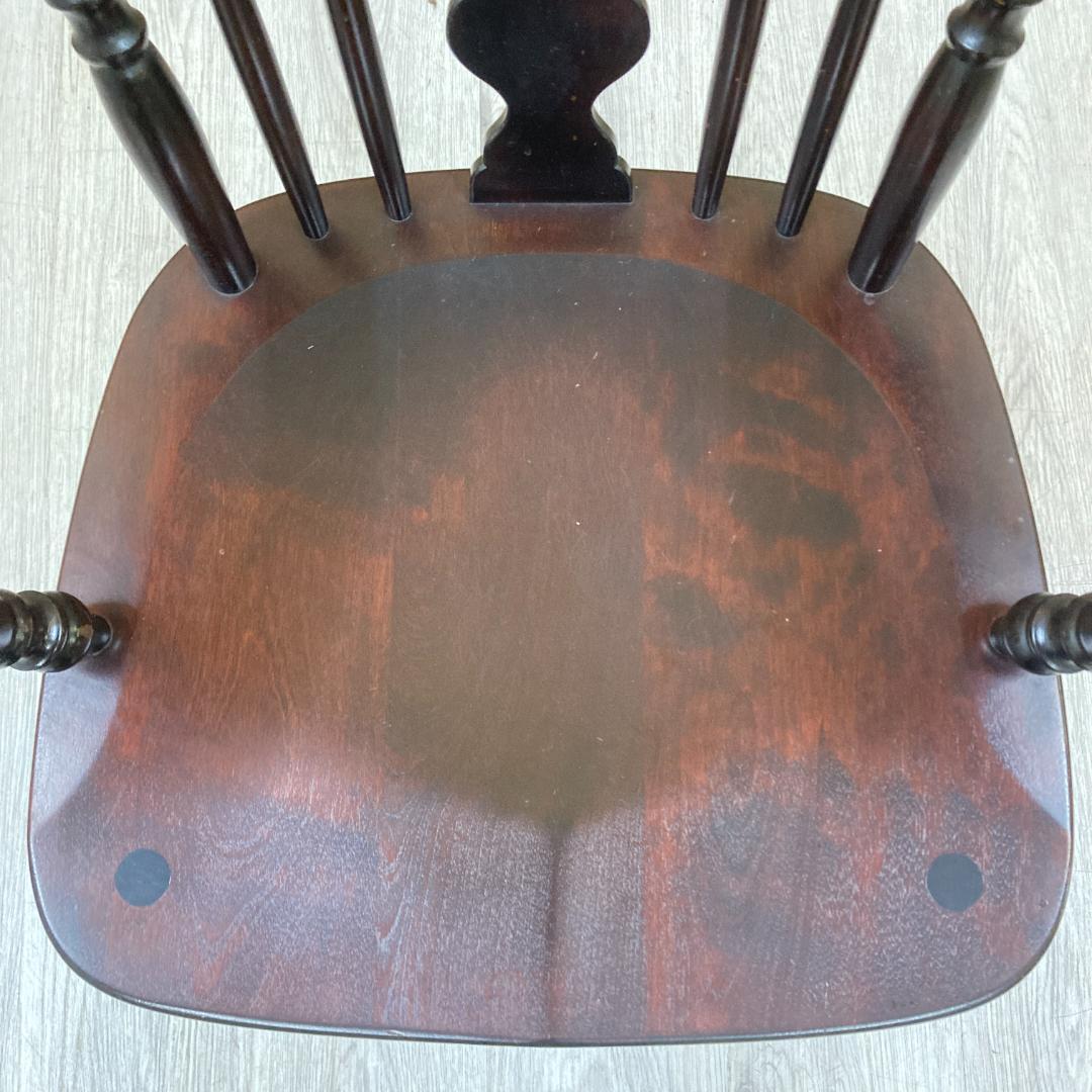 はなさん様　北海道民芸家具　 樺ウィンザーチェア アームチェア 　椅子　B