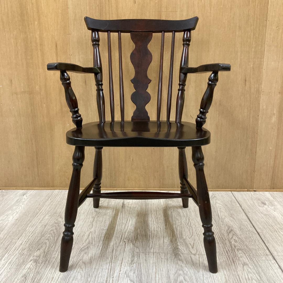 はなさん様　北海道民芸家具　 樺ウィンザーチェア アームチェア 　椅子　B