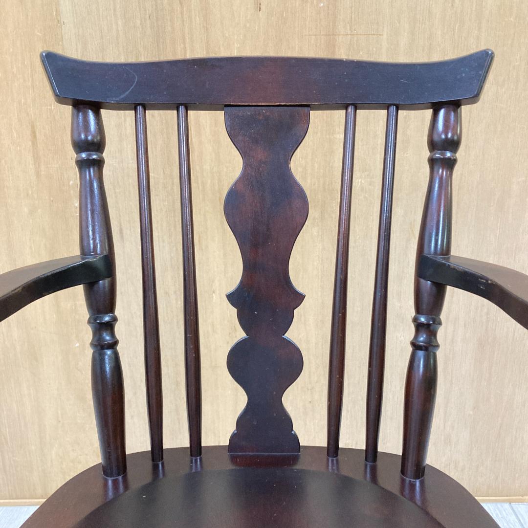 はなさん様　北海道民芸家具　 樺ウィンザーチェア アームチェア 　椅子　B