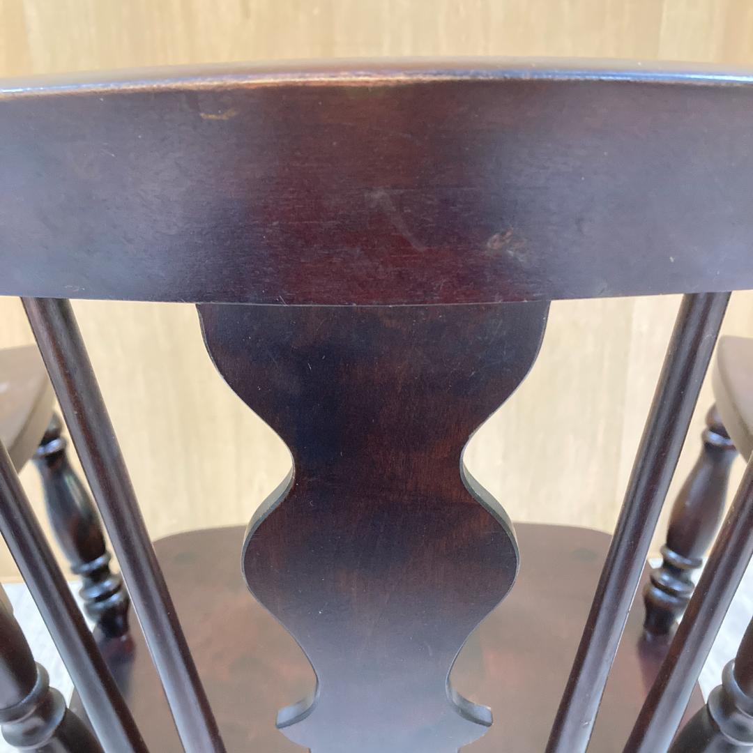 はなさん様　北海道民芸家具　 樺ウィンザーチェア アームチェア 　椅子　B