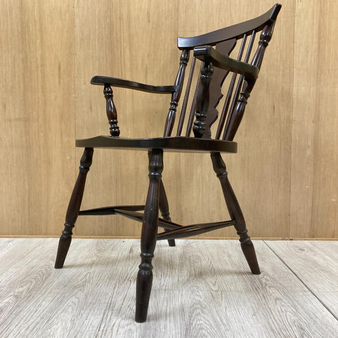 はなさん様　北海道民芸家具　 樺ウィンザーチェア アームチェア 　椅子　B