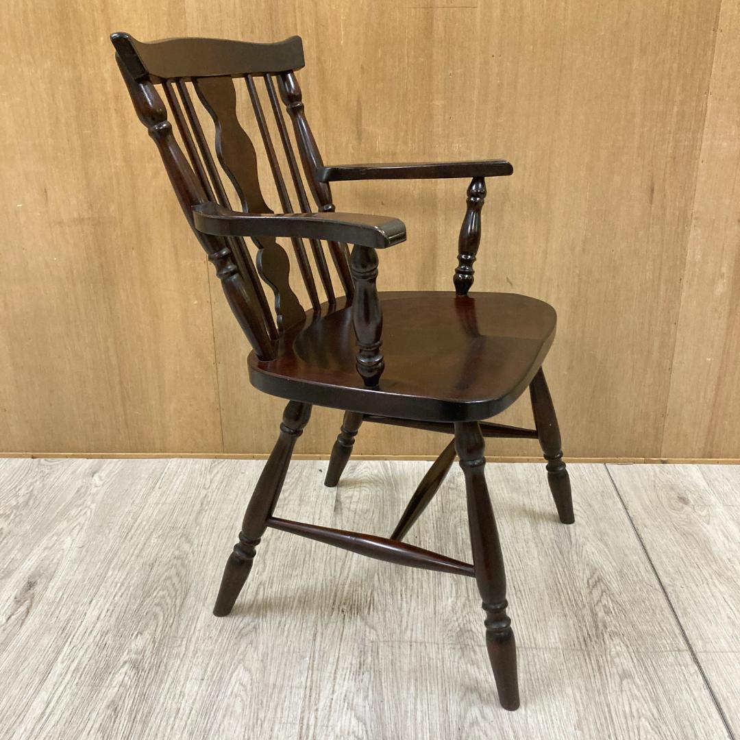 はなさん様　北海道民芸家具　 樺ウィンザーチェア アームチェア 　椅子　B