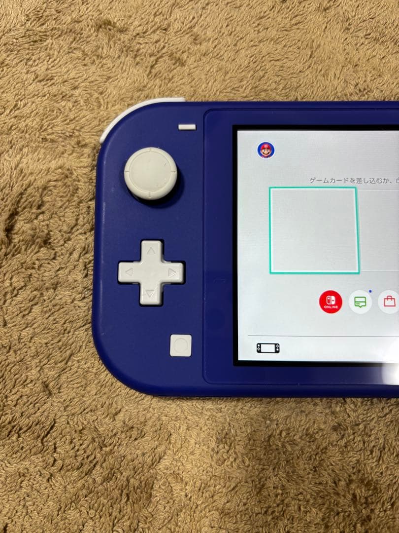 ニンテンドーSwitch lite 本体　ブルー　256GBのSDカード付き