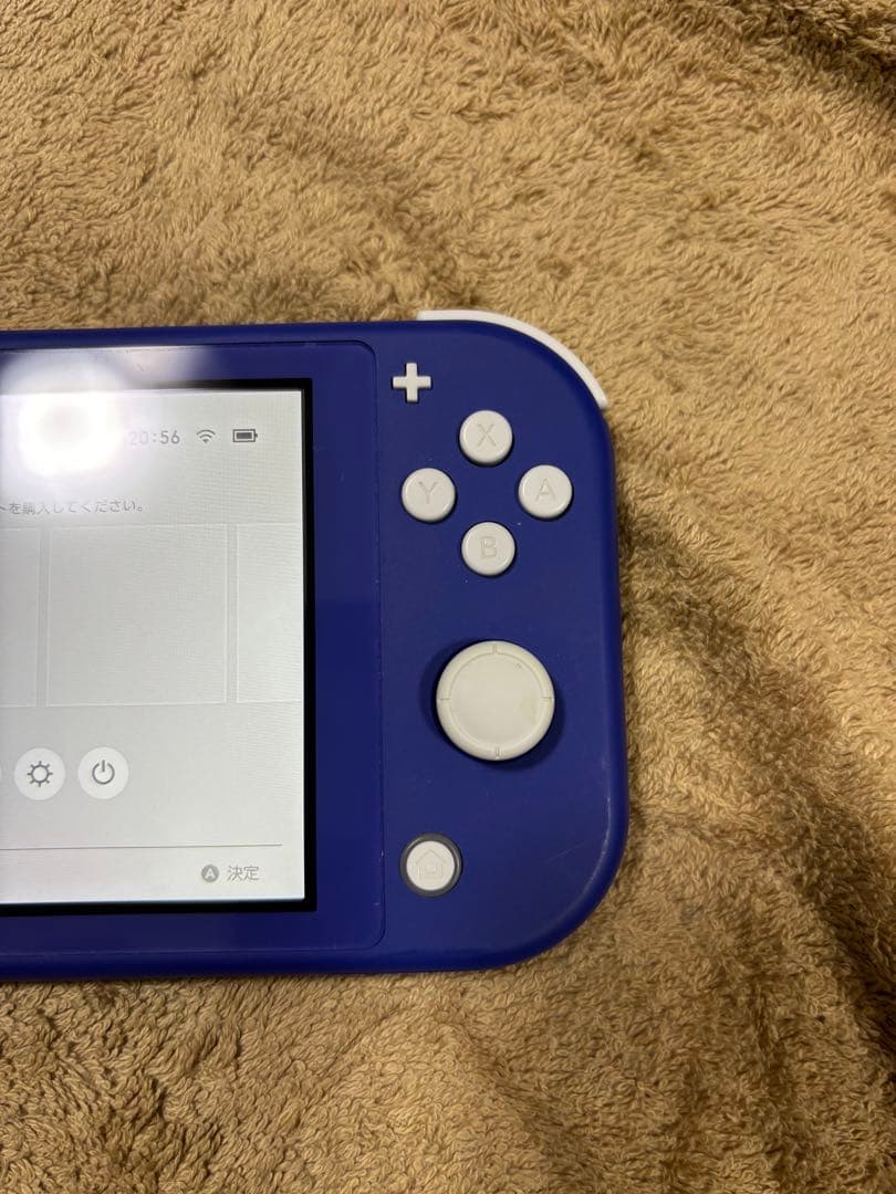 ニンテンドーSwitch lite 本体　ブルー　256GBのSDカード付き