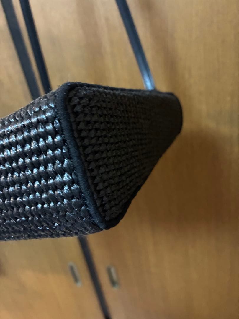 ス*プ様 ブラック ショルダーバッグ