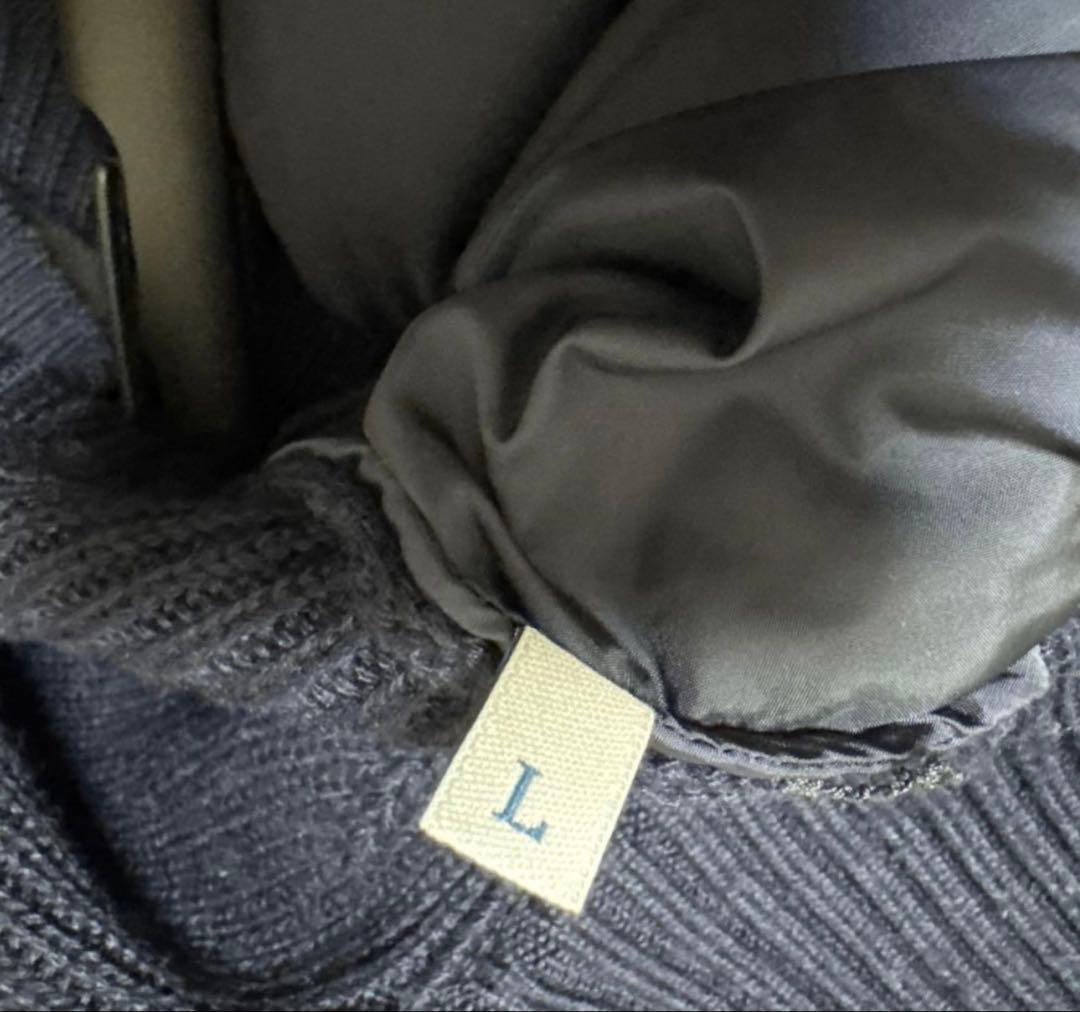 モンクレール　ダウンベスト　切替　切り替え　ハイブリッド