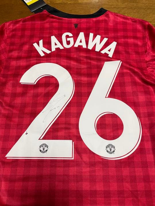 マンチェスターＵ　サイン入りユニフォーム（香川等）