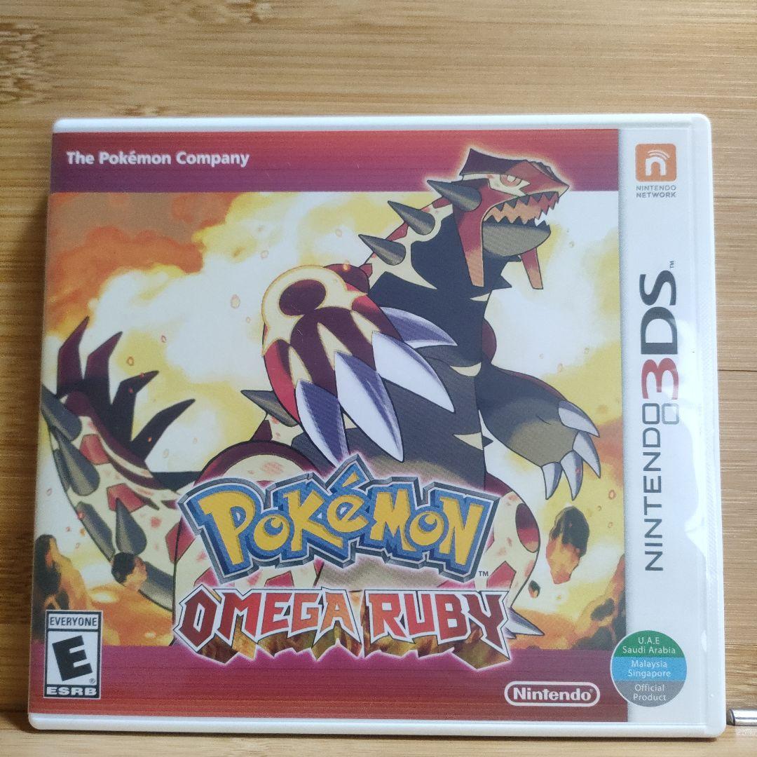 【新品未使用】北米版　ポケットモンスター オメガルビー