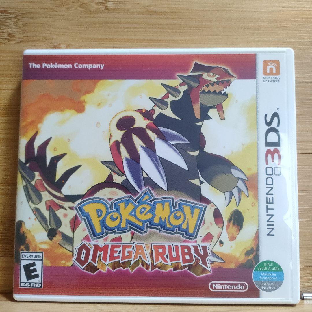 【新品未使用】北米版　ポケットモンスター オメガルビー