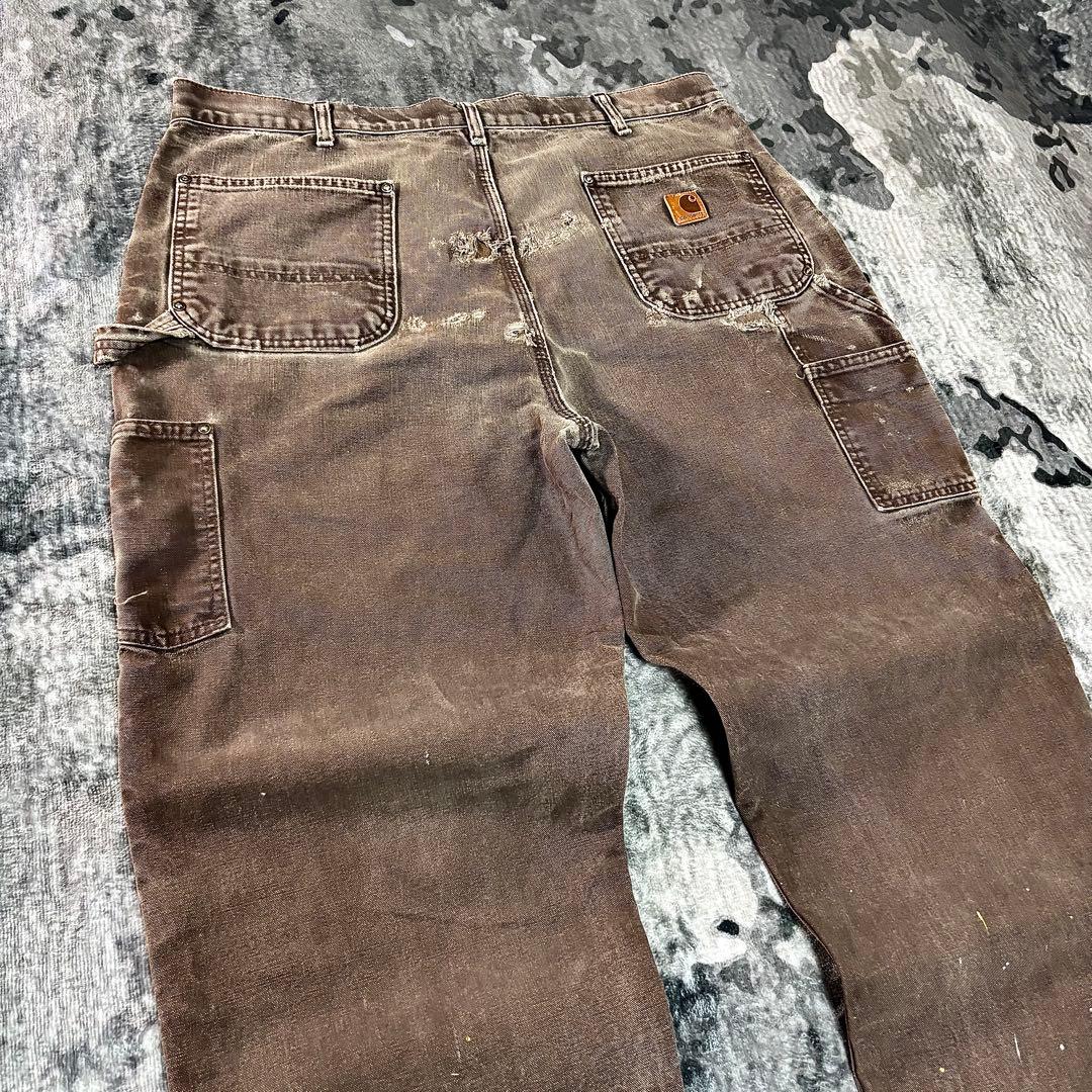 一点物 ペンキ加工 ゆるだぼ 鬼フェード 人気カラー ダック地 オーバーサイズ