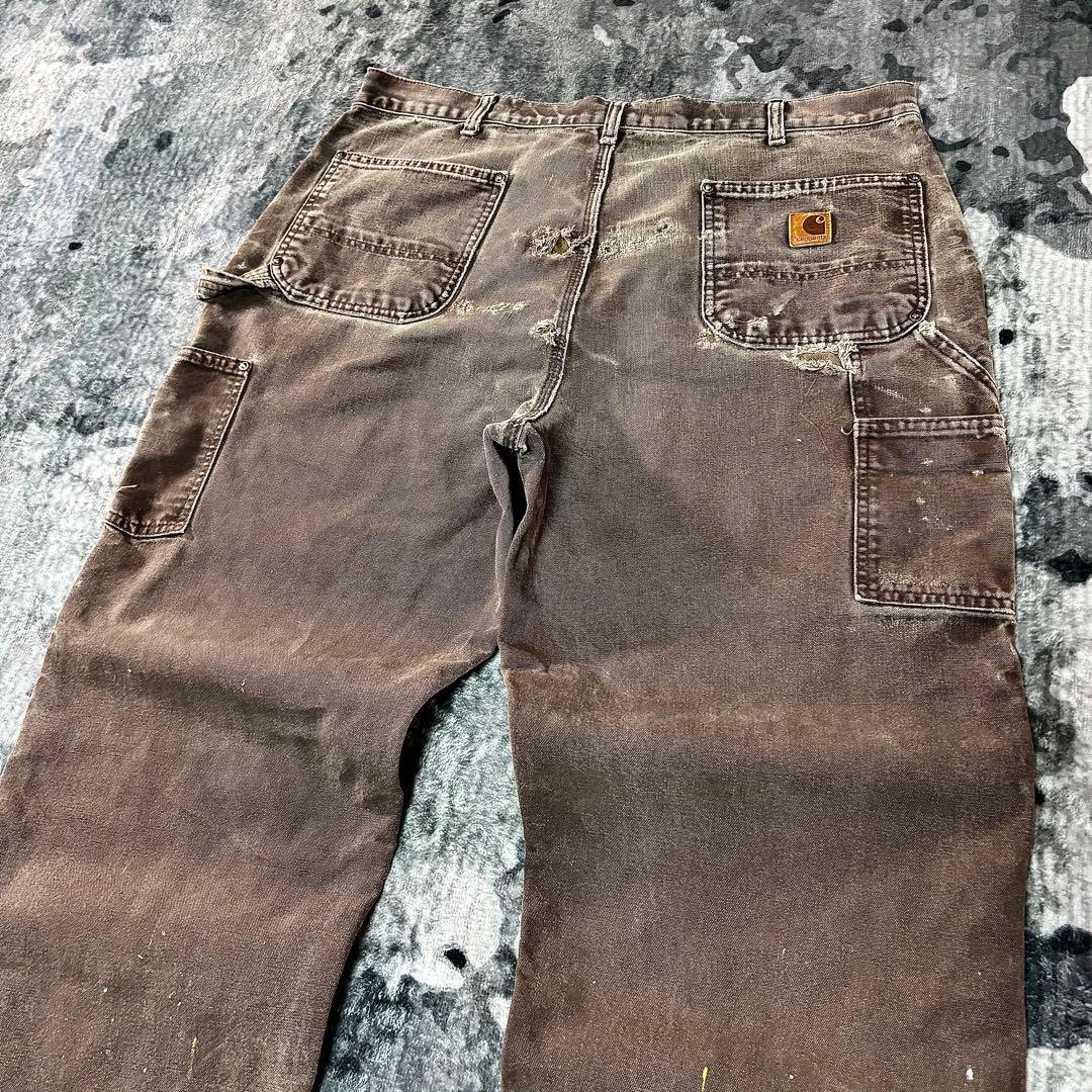 一点物 ペンキ加工 ゆるだぼ 鬼フェード 人気カラー ダック地 オーバーサイズ