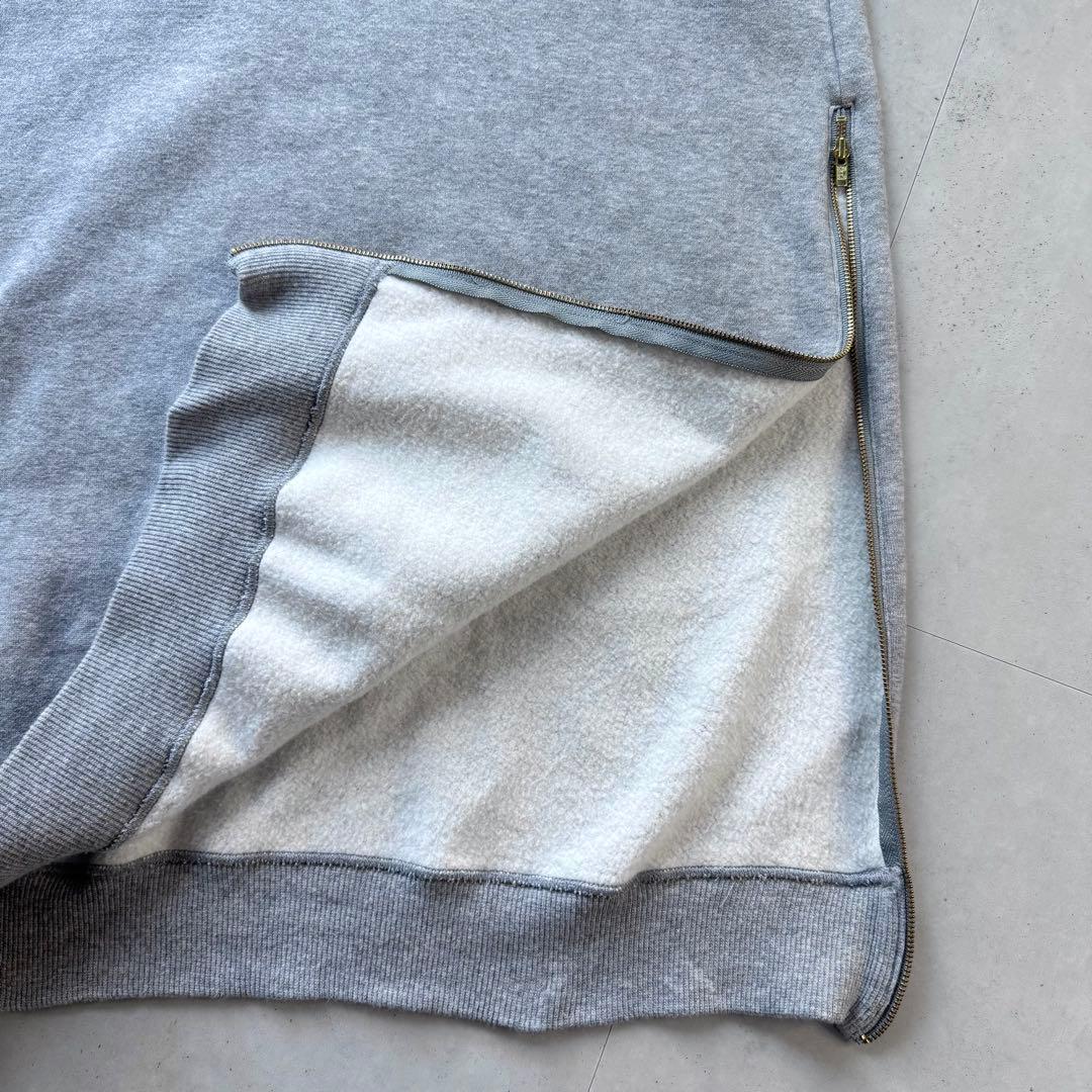 EVERYDAY I LIKE.スウェットドレスサイドジップワンピース フーディ