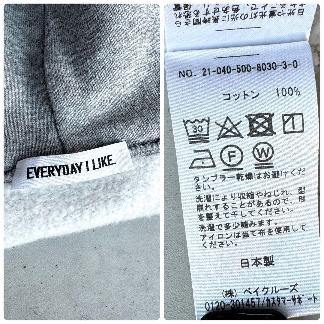 EVERYDAY I LIKE.スウェットドレスサイドジップワンピース フーディ