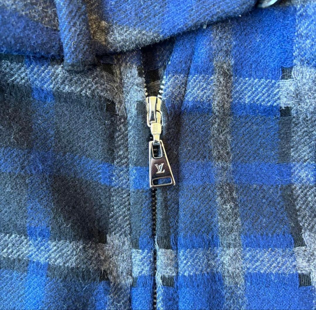 【LOUIS VUITTON】カシミヤチェックスカート