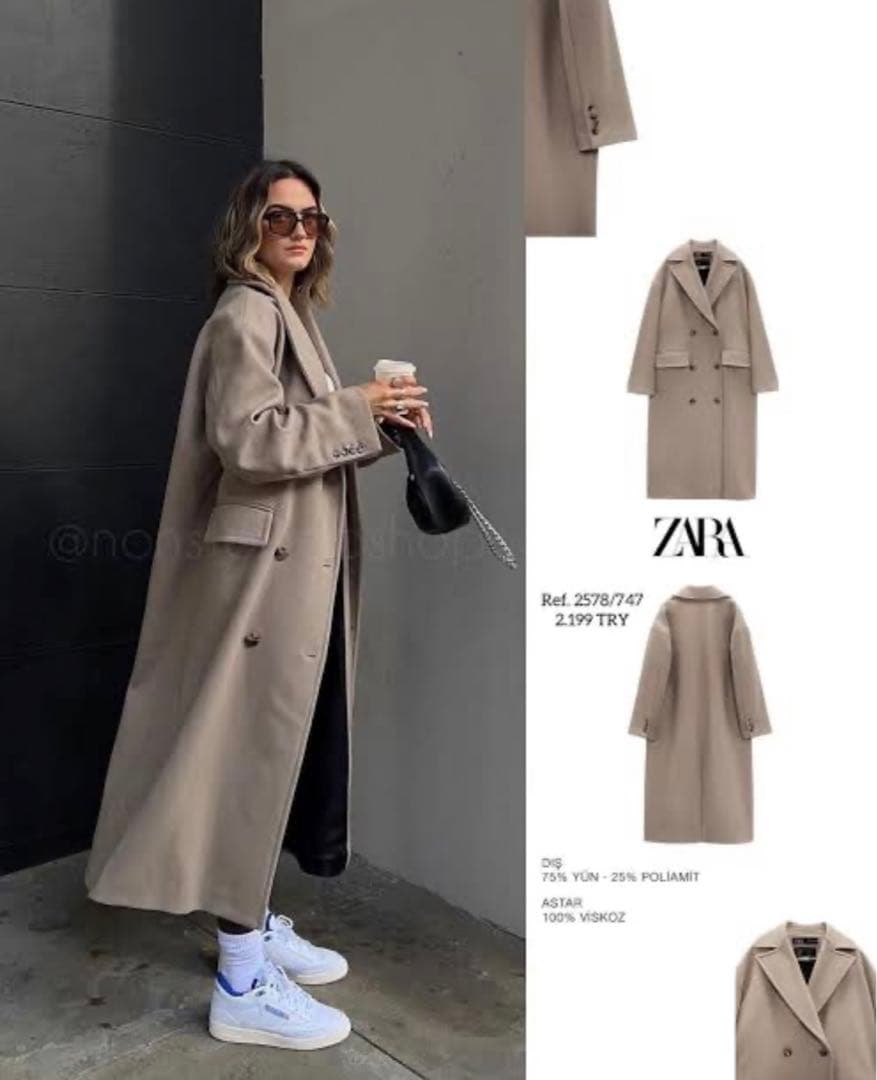 ZARA manteco ロングコート