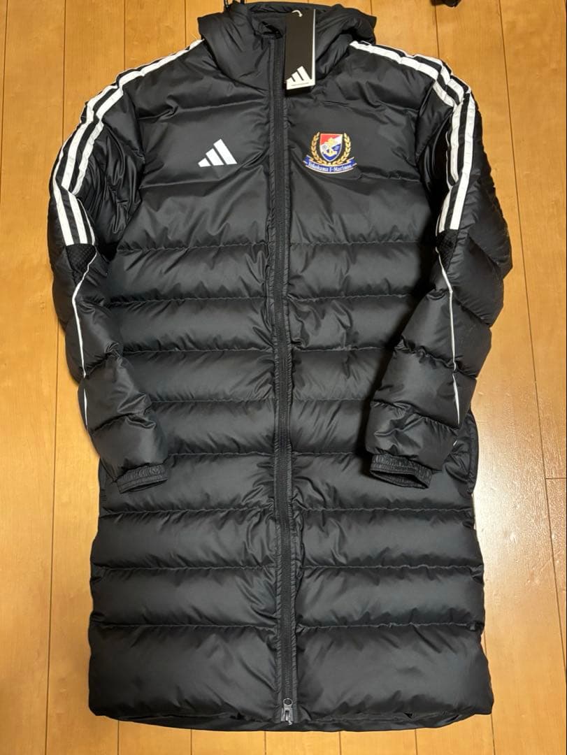 横浜F・マリノス　ダウンジャケット　ロングコート