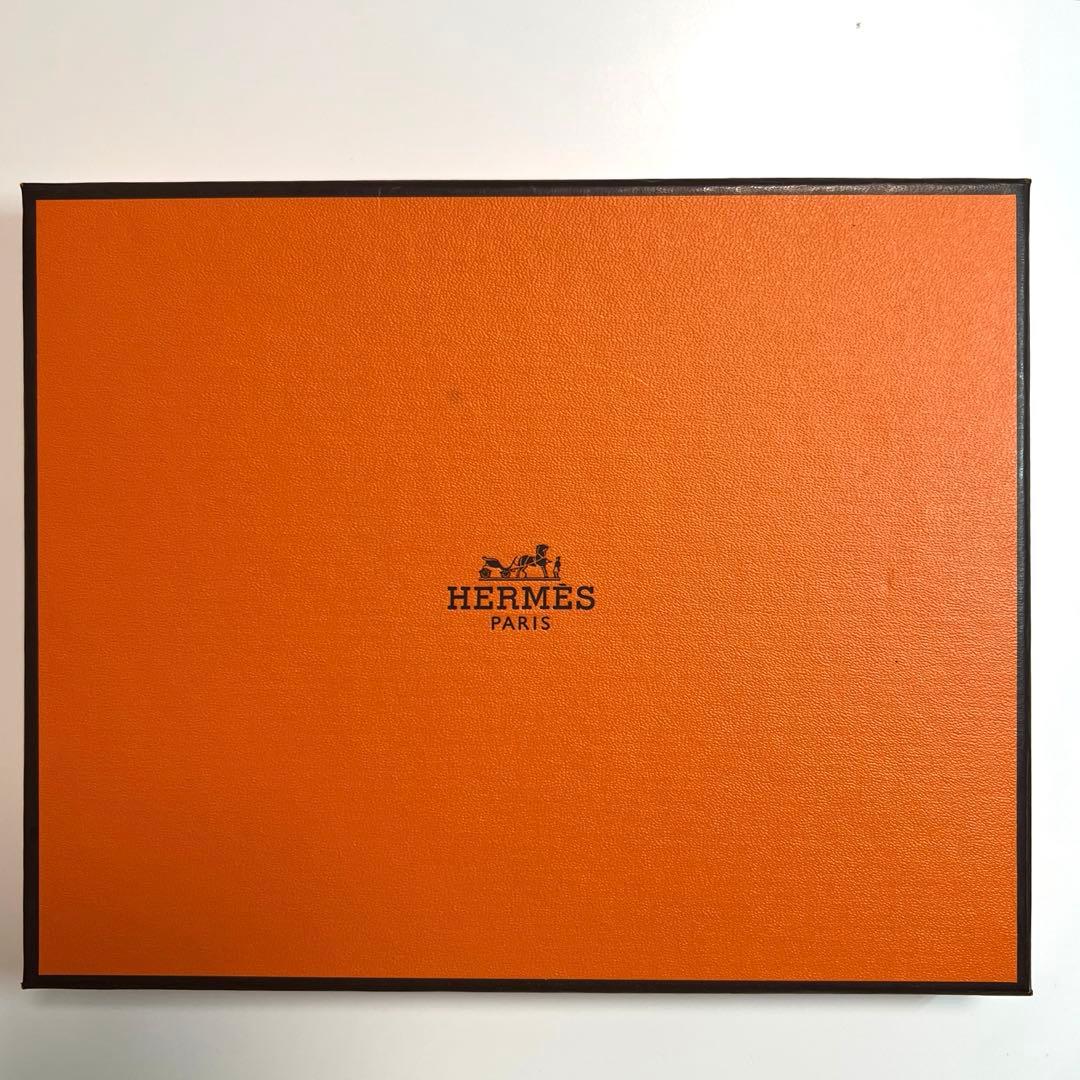 HERMES エルメス シェーヌダンクル スクエア ミニ プレート　箱付
