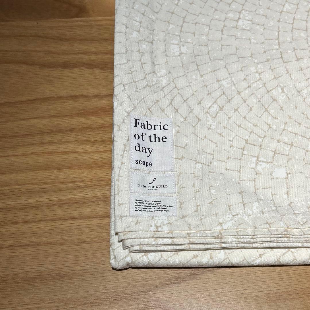 scope Fabric of the day KIRO テーブルクロス