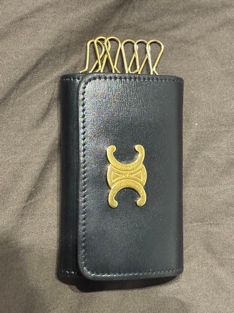 トリオンフ キーケース / シャイニーカーフスキン