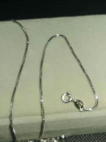 新品未使用PT950 プラチナスクリューチェーンネックレス