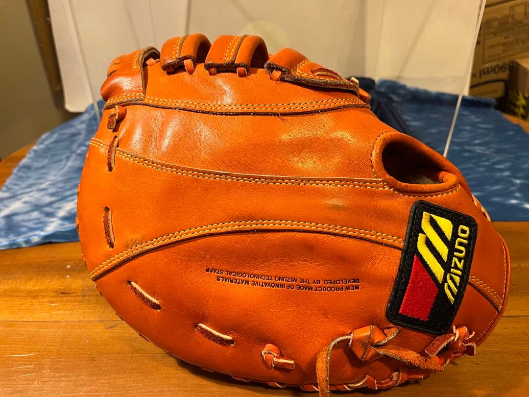 ミズノ バースモデル グローブ 昭和レトロ 阪神タイガース World Win