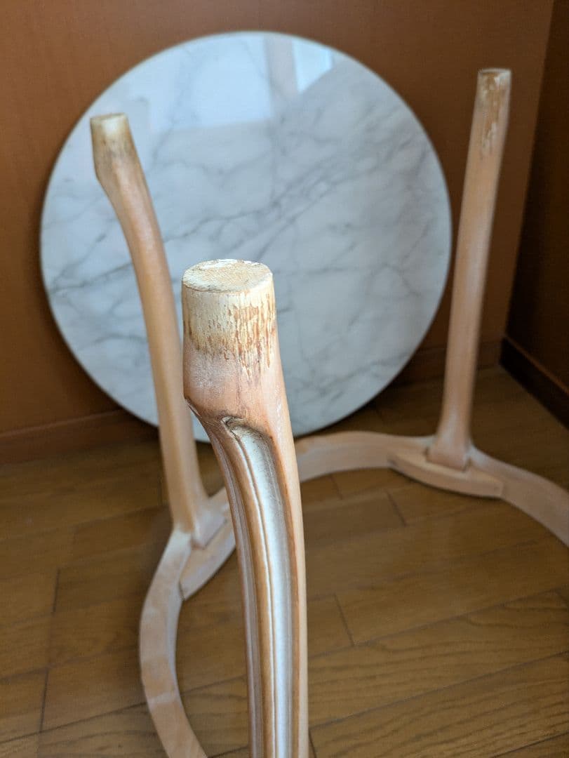 フレンチスタイル　大理石 センターテーブル