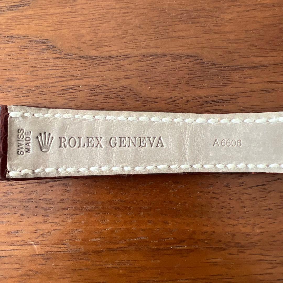 ROLEX ロレックス　純正　革ベルト　ストラップ　クロコ　デイトナ