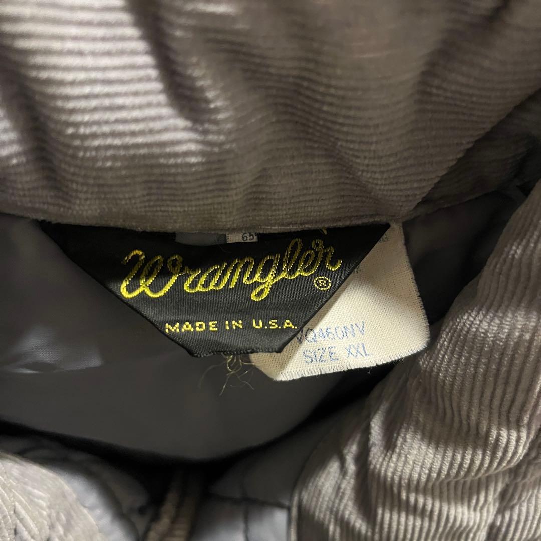 wrangler ラングラー ダウンベスト 中綿 80s 三角タグ XXL 古着