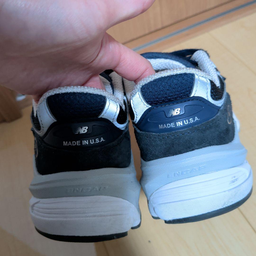 New Balance M990NV6 ネイビー　23センチ　usa