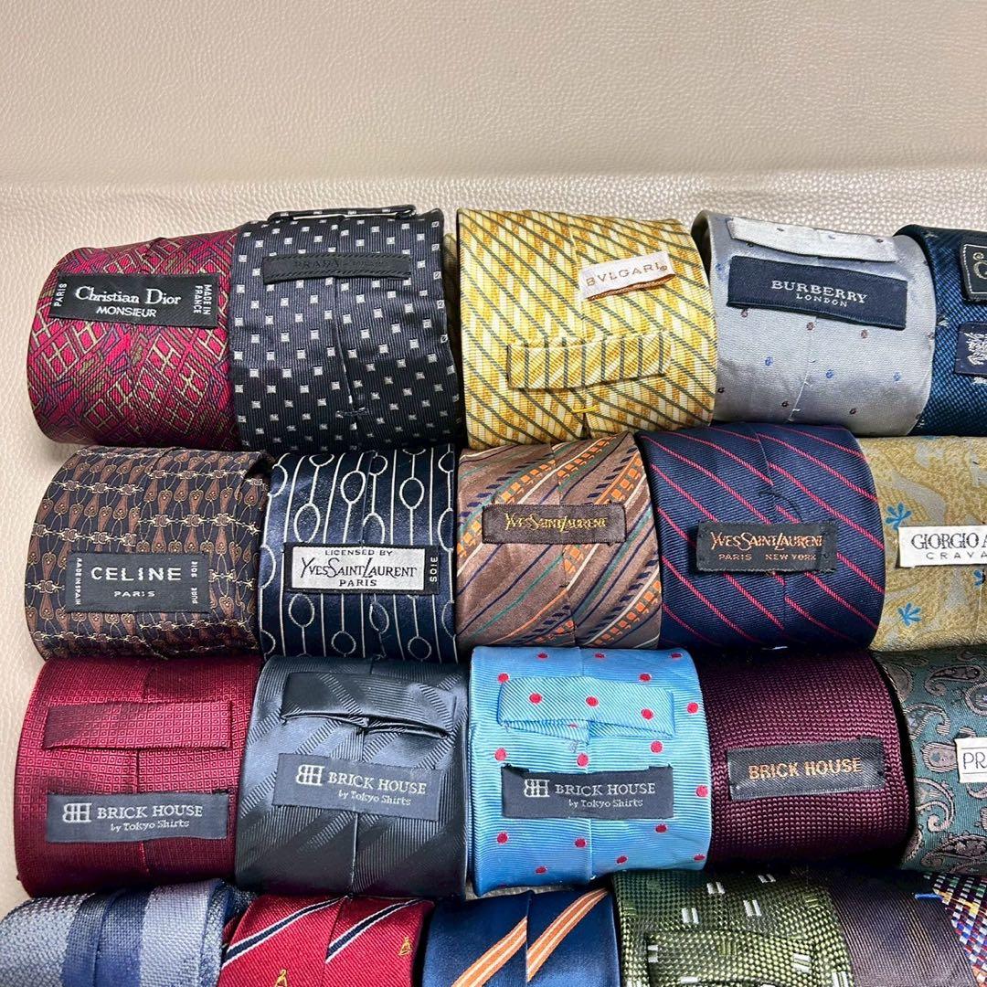 ネクタイセット 40本 ネクタイ ビジネス スーツ ハイブランド 大量