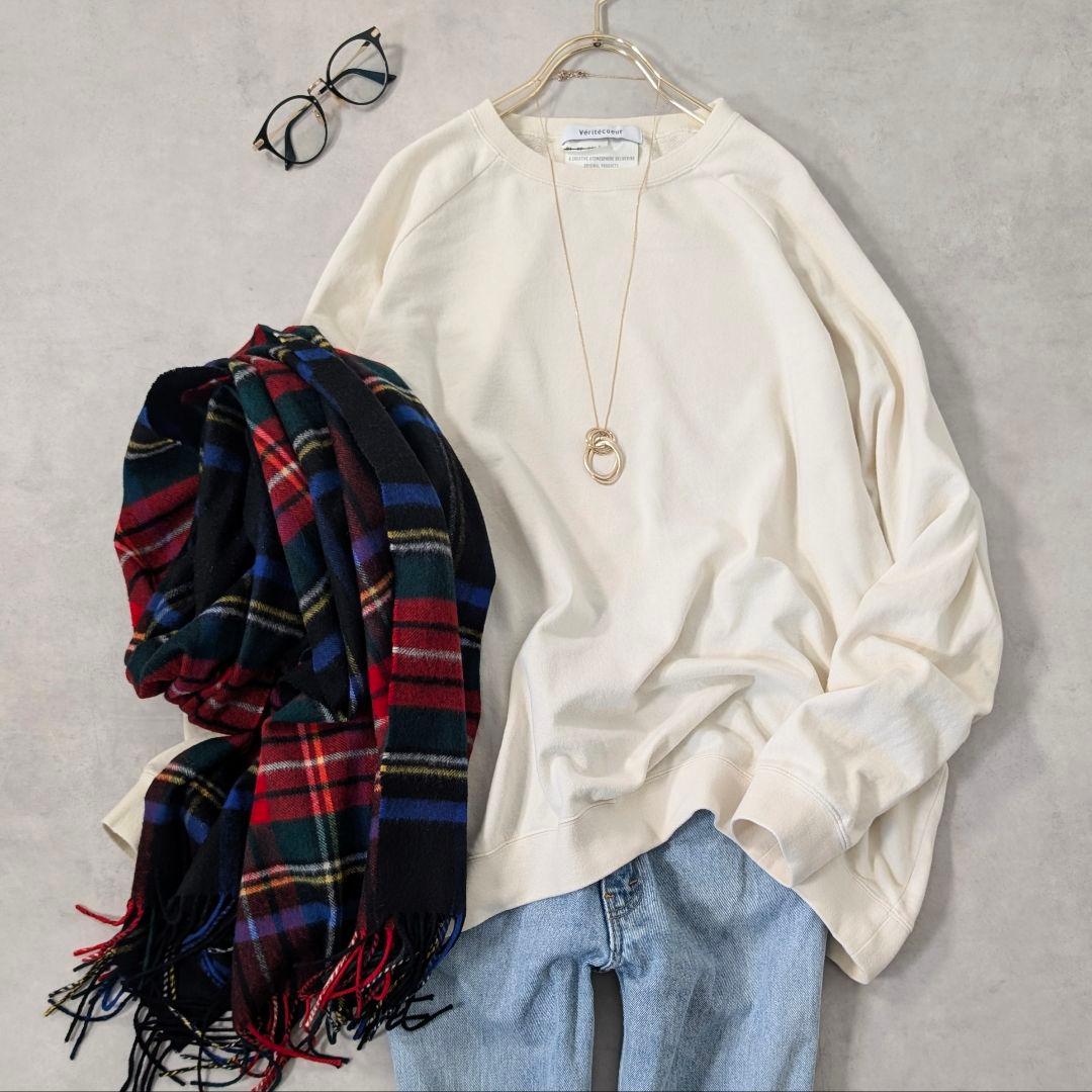 Veritecoeur ヴェリテクール 裏毛スウェット オーバーサイズ